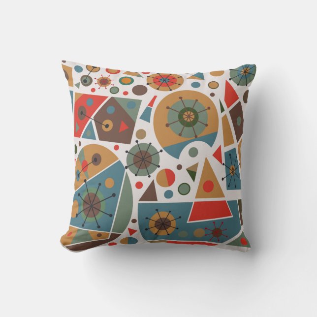 Almofada Médio-século Moderno N.º 20 Travesseiro decorativo (Frente)