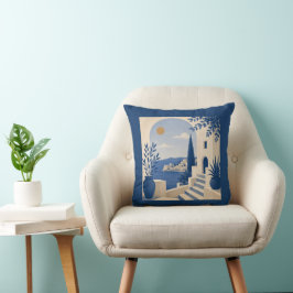 Almofada Mediterranean Coastal Villa Arch Cushion