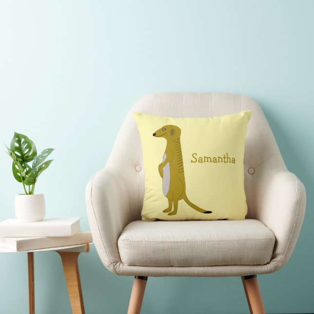 Almofada Meerkat Design Personalised (Cadeira)