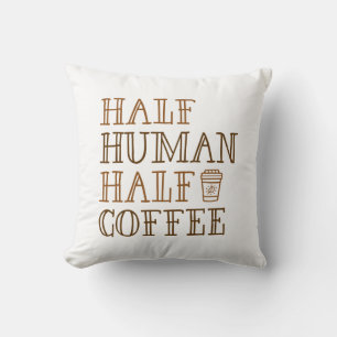 Almofada Meio Café Humano
