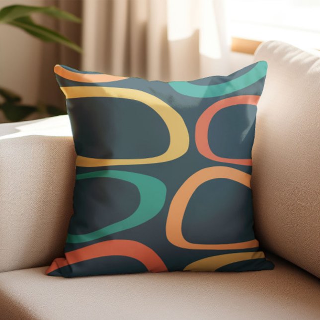 Almofada Meio século de padrão de Abstrato decorativo moder (Criador carregado)