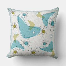 Almofada Meio século Modern Starburst + Travesseiro Googie