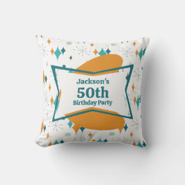 Almofada meio século retrorreflector 50ª Festa de aniversár