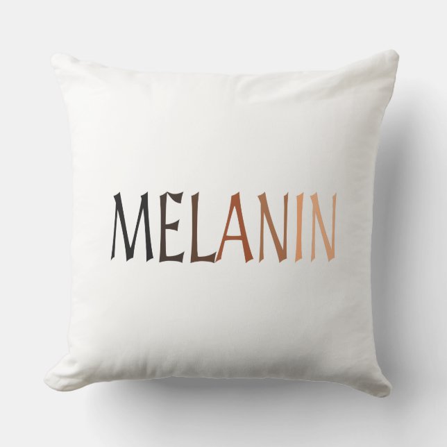 Almofada MELANIN Shades of Black (Frente)