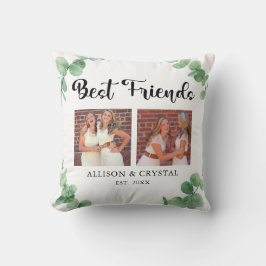 Almofada Melhor Amigos, Eucalyptus 2 Fotocolagem BFF Modern