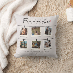 Almofada Melhor Amigos Foto Personalizada De Presente