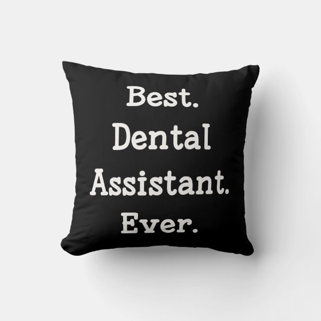 Almofada Melhor. Assistente dental. Nunca (Frente)