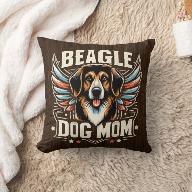 Almofada Melhor Cachorro de Beagle Mãe De Todos Os tempos - (Cobertor)
