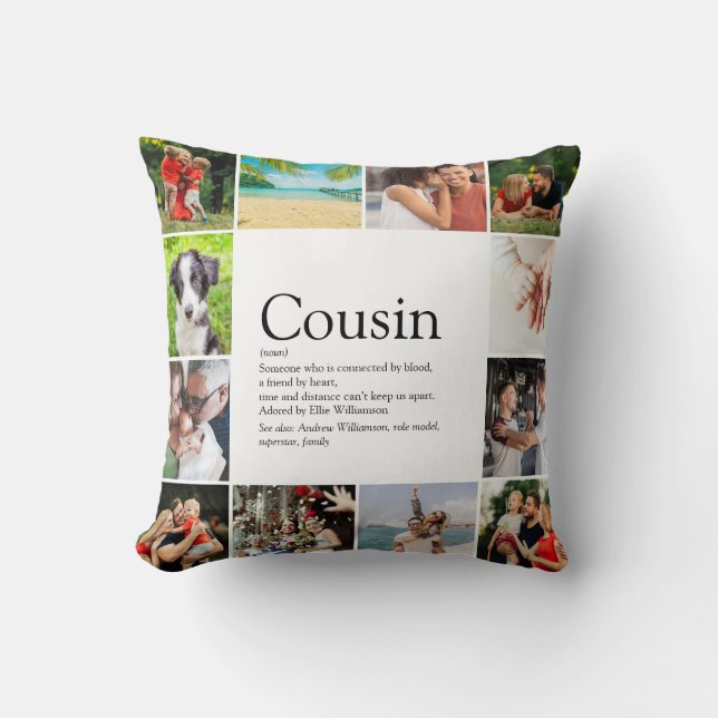 Almofada Melhor Diversão de Fotografias da Definição 12 do  (Frente)