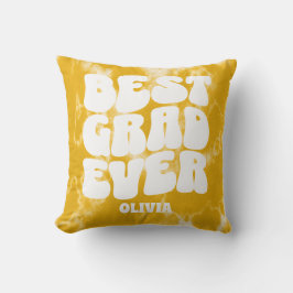 Almofada Melhor Formando De Graduação De Corante Amarelo