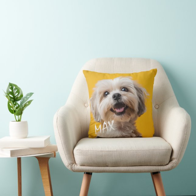Almofada  Melhor Foto de Mãe de Cachorro (Cadeira)