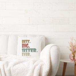 Almofada Melhor Irmã Mais Velha de Todos os Tempos Para Men