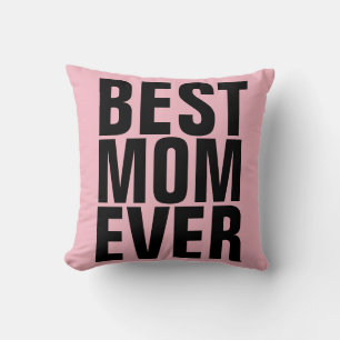 Almofada MELHOR MÃE, ALGUMA VEZ, Travesseiros Rosa