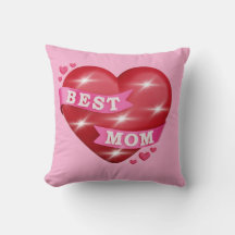 Melhor Mãe Presente Dia das Mães Coração Vermelho 