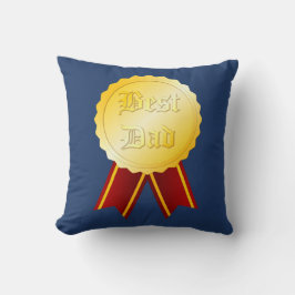 Almofada Melhor Medalha de Fita para Papai Dia dos Pais