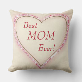Almofada Melhor MOM do Coração Nunca