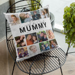 Almofada Melhor múmia do mundo | Colagem de Fotografias<br><div class="desc">Você está procurando pelo presente perfeito de Dia de as mães? Não olhe mais que este travesseiro de colagem de 12 fotos! Mostre seu amor e apreço pelas mães, mamães, mãe, mãe, mamãe, mamãe e pais que dão um passo ou um bônus em sua vida. Personalize o travesseiro com um...</div>