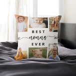 Almofada Melhor Não Nunca - Colagem de Fotos para Netos<br><div class="desc">Celebrar o "Melhor Não Nunca" com este Travesseiro decorativo personalizado de Colagem de Fotos para Netos. Este presente sincero apresenta uma bela coleção de fotos carinhosas capturando momentos especiais, complementada por uma mensagem sincera. Criado a partir de tecido macio e de alta qualidade, ele oferece conforto e estilo a qualquer...</div>