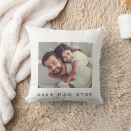 Almofada Melhor Pai do Mundo Foto Personalizada 