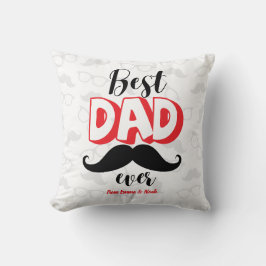 Almofada Melhor Pai do Mundo Presente Personalizado para o