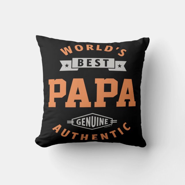 Almofada Melhor Papa do Mundo (Frente)