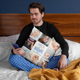 Almofada 'Melhor Papai do Mundo' 1º Dia dos Pais Lembrança