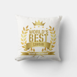 Almofada Melhor Primo do Mundo