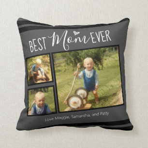 Almofada Melhor Travesseiro decorativo de Colagem de Fotos