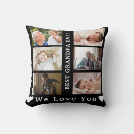 Almofada Melhor vovô alguma colagem Personalizada de Fotos 