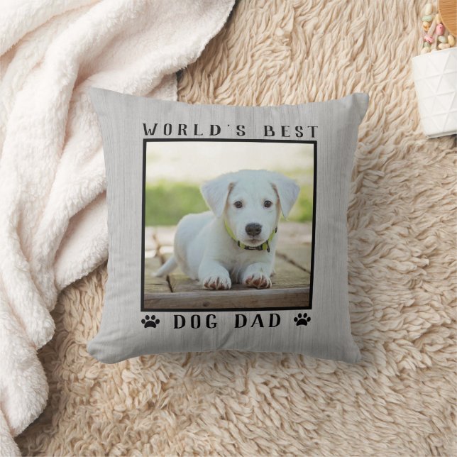 Almofada Melhores Impressões de Pata de Pai de Cachorro do  (Cobertor)