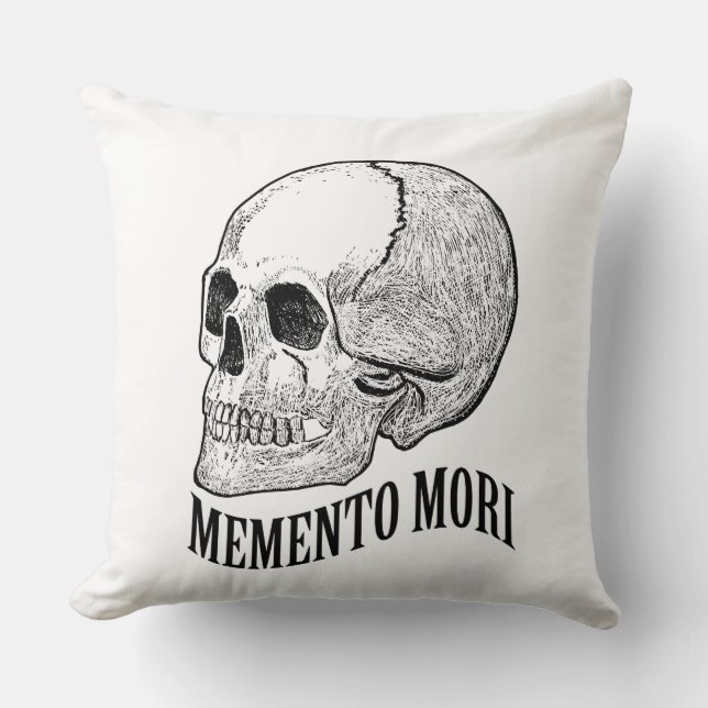 Almofada Memento mori (Frente)