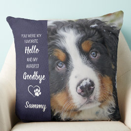 Almofada Memorial Personalizado Pet Favorito do Hello Moder