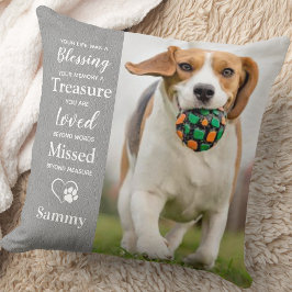 Almofada Memorial Pet Dog Personalizado 2 Simpatia Imagem