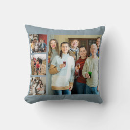 Almofada Memórias acalentadas: Colagem personalizável de 4