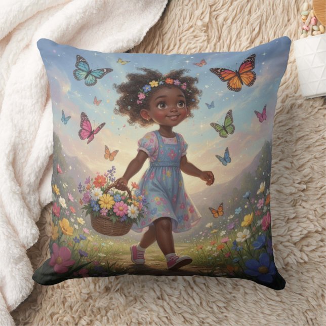 Almofada Menina Caprichosa  (Cobertor)