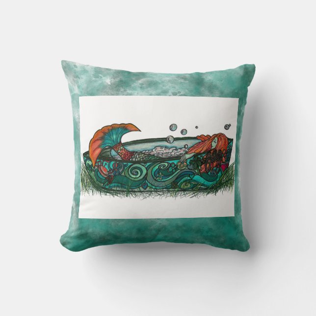 Almofada menina insensata (Frente)