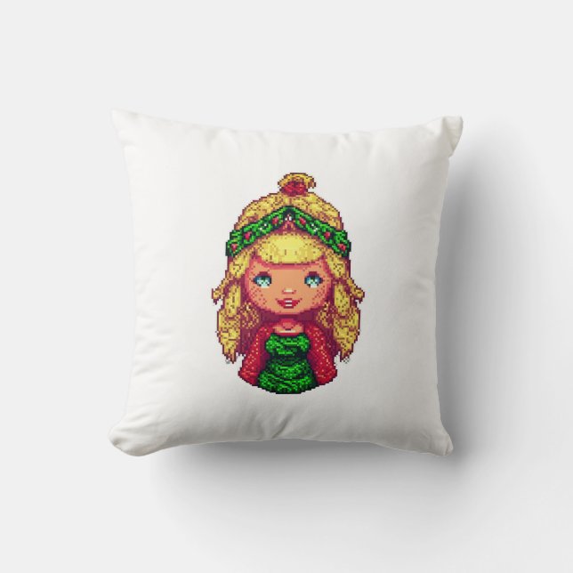 Almofada Menina loira bonita (Frente)