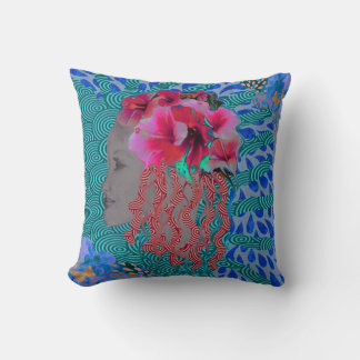 Almofada Menina Tropical Travesseiro