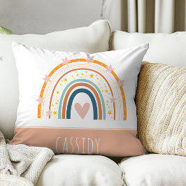 Almofada Meninas do arco-íris do Pastel