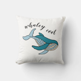Almofada Meninos Baleia 'Whaley Cool'