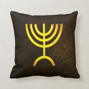Almofada Menorah Flame