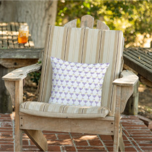 Almofada Menorah Paleo Hebraico Cushion