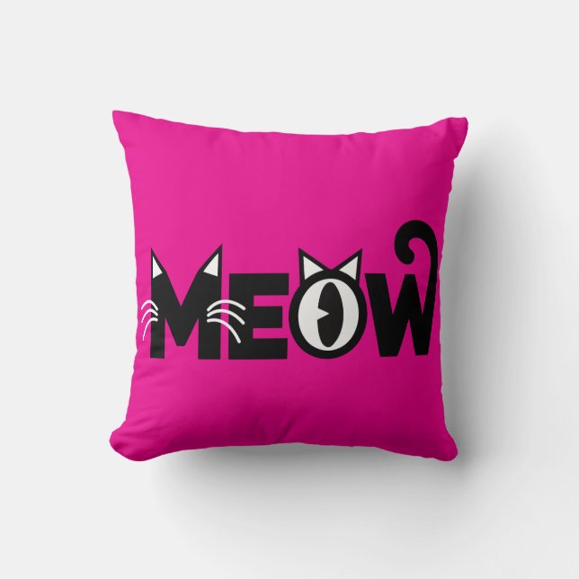 Almofada Meow (Frente)