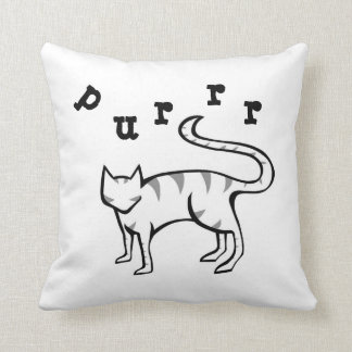 Almofada Meow & travesseiro do gatinho de Purrr