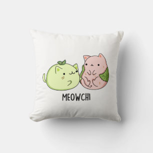 Almofada Meowchi - Comida em forma de corte