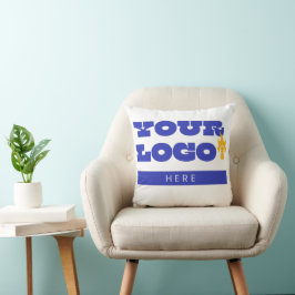 Almofada Mercadorias de Logo Empresarial Personalizado para