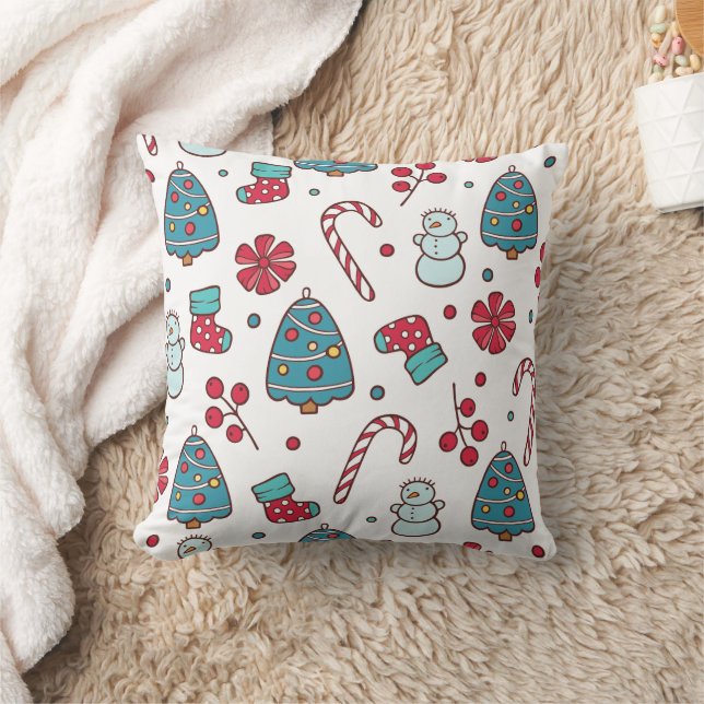 Almofada Merry Christmas family Gathering Set on Warm (Cobertor)