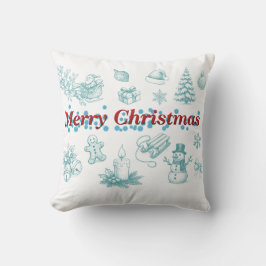 Almofada Merry Christmas pillow