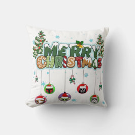 Almofada Merry Christmas Throw Pillow