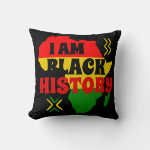 Almofada Mês da História Negra, Americano Africano